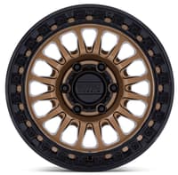 18x9 kmc km552 ims matte bronze w/ gloss black lip 8x180 0mm