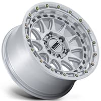 KMC KM556 Cruz Gloss Silver Machined