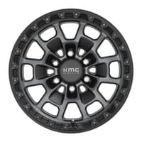 KMC KM718 Summit Satin Black w/ Gray Tint