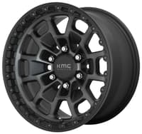 KMC KM718 Summit Satin Black w/ Gray Tint