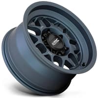 (clearance - no returns) 18x8.5 kmc km725 terra metallic blue 5x5/127 -10mm