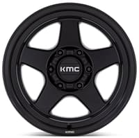 17x8.5 kmc km728 matte black 6x5.5/139.7 18mm