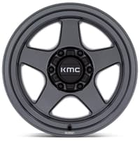 KMC KM728 Matte Anthracite x5/139.7