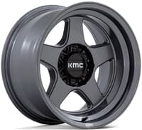 17x8.5 kmc km728 matte anthracite 6x4.5/114.3 18mm