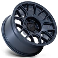 17x8.5 kmc km730 hatchet metallic blue 5x5/127 25mm