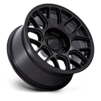 17x8.5 kmc km730 hatchet matte black 6x120 25mm