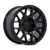 17x8.5 kmc km730 hatchet matte black 5x5/127 25mm