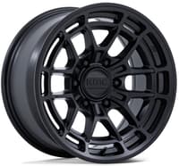 17x8.5 kmc km732 archer matte black 6x135 25mm