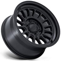 17x8.5 kmc km733 impact fft matte black (flow form) 6x4.5/114.3 25mm