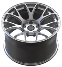 staggered full set: konig forged f1m ash silver (fully forged)