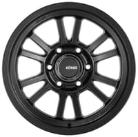 17x8.5 konig ht1 matte black (flow formed) 6x5.5/139.7 -6mm