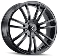 20x8.5 kraze kr183 spectra gloss black 5x115 5x120 38mm