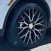 (on sale - no returns) 20x10.5 lexani aries gloss black machined 5x112 +25mm 5x112 25mm