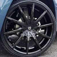 Lexani CSS-15 Full Gloss Black w/ Covered Cap