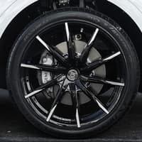 Lexani CSS-15 Gloss Black Machined Tips w/ Cap