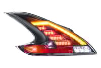 morimoto xb led tails: nissan 370z (09-20) (pair / smoked) lf419