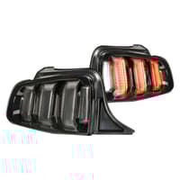 morimoto xb led tails: ford mustang (13-14) (pair / facelift / smoked) lf422.2