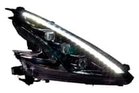 morimoto xb led headlights: nissan 370z (09-20) (pair / asm / lhd) lf474-asm