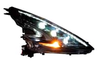 morimoto xb led headlights: nissan 370z (09-20) (pair / asm / lhd) lf474-asm