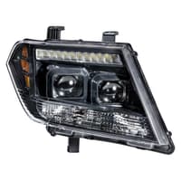 morimoto xb hybrid led headlights: nissan frontier (09-20) (pair / asm) lf475