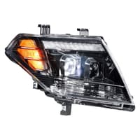 morimoto xb hybrid led headlights: nissan frontier (09-20) (pair / asm) lf475