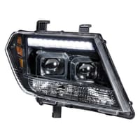 morimoto xb hybrid led headlights: nissan frontier (09-20) (pair / asm) lf475