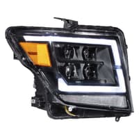 morimoto xb led headlights: nissan titan (16-20) (pair / asm) lf476