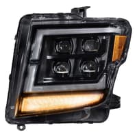 morimoto xb led headlights: nissan titan (16-20) (pair / asm) lf476