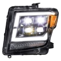 morimoto xb led headlights: nissan titan (16-20) (pair / asm) lf476