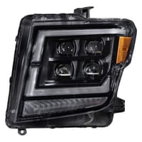 morimoto xb led headlights: nissan titan (16-20) (pair / asm) lf476