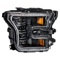 morimoto xb led headlights: ford f150 (15-17) (pair / asm / white drl) (gen 2) lf502.2-asm