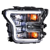 morimoto xb led headlights: ford f150 (15-17) (pair / asm / white drl) (gen 2) lf502.2-asm