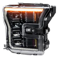 morimoto xb led headlights: ford f150 (15-17) (pair / asm / white drl) (gen 2) lf502.2-asm