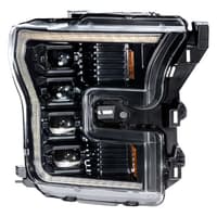 morimoto xb led headlights: ford f150 (15-17) (pair / asm / amber drl) (gen 2) lf502-a.2-asm