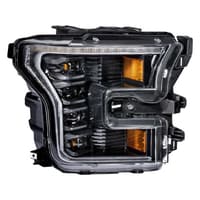 morimoto xb led headlights: ford f150 (15-17) (pair / asm / amber drl) (gen 2) lf502-a.2-asm