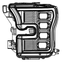 morimoto xb led headlights: ford f150 (15-17) (pair / asm / amber drl) (gen 2) lf502-a.2-asm