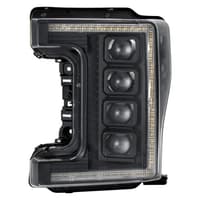 morimoto xb led headlights: ford super duty (17-19) (pair / asm) lf503-asm