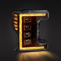 morimoto xb led headlights: ford super duty (17-19) (pair / asm) lf503-asm