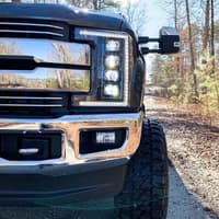 morimoto xb led headlights: ford super duty (17-19) (pair / asm) lf503-asm