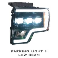 morimoto xb led headlights: ford f150 (09-14) (pair / asm) lf506-asm