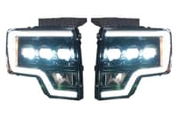 morimoto xb led headlights: ford f150 (09-14) (pair / asm) lf506-asm