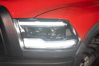 morimoto xb led headlights: dodge ram (09-18) (pair / amber drl) lf520-a-asm