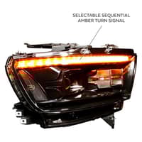 morimoto xb led headlights: dodge ram 1500 (2019+) (pair / asm)(gen 2) lf523-asm