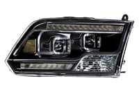 morimoto xb hybrid led headlights: dodge ram (09-18) (pair / asm) lf524