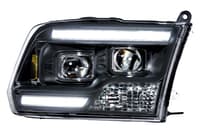 morimoto xb hybrid led headlights: dodge ram (09-18) (pair / asm) lf524