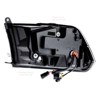 morimoto xb hybrid led headlights: dodge ram (09-18) (pair / asm) lf524