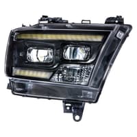 morimoto xb hybrid led headlights: dodge ram 1500 (19+) (pair / asm) lf525