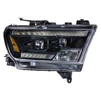 morimoto xb hybrid led headlights: dodge ram 1500 (19+) (pair / asm) lf525