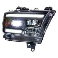 morimoto xb hybrid led headlights: dodge ram 1500 (19+) (pair / asm) lf525