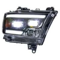 morimoto xb hybrid led headlights: dodge ram 1500 (19+) (pair / asm) lf525